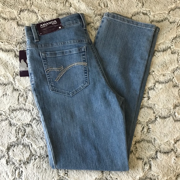 Gloria Vanderbilt Jean Blue 8P NWT M23 - Picture 5 of 6